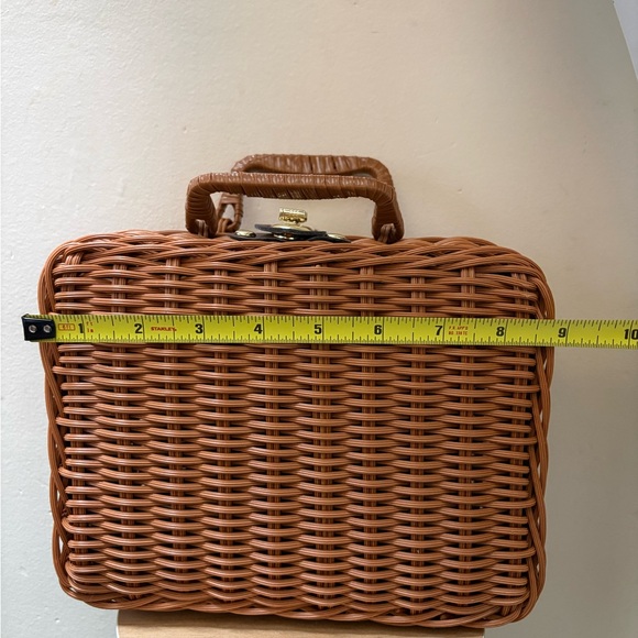 Brown Woven Wicker Storage Basket - Picture 11 of 13